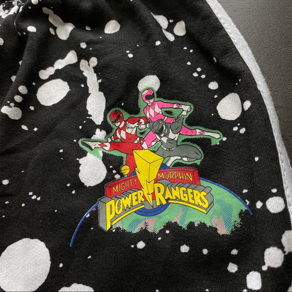 🌸 Power Rangers drawstring shorts - Picture 2 of 8